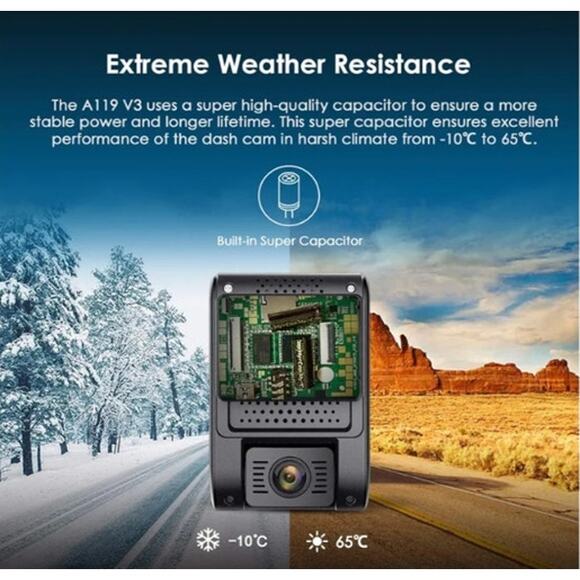 New VIOFO A119 V3 Dash Cam - Picture 11 of 12